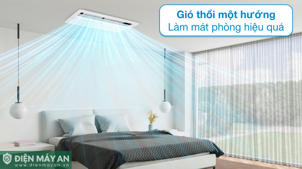 Điều hòa âm trần LG Inverter 24000 BTU 1 hướng thổi ZTNQ24GTLA0